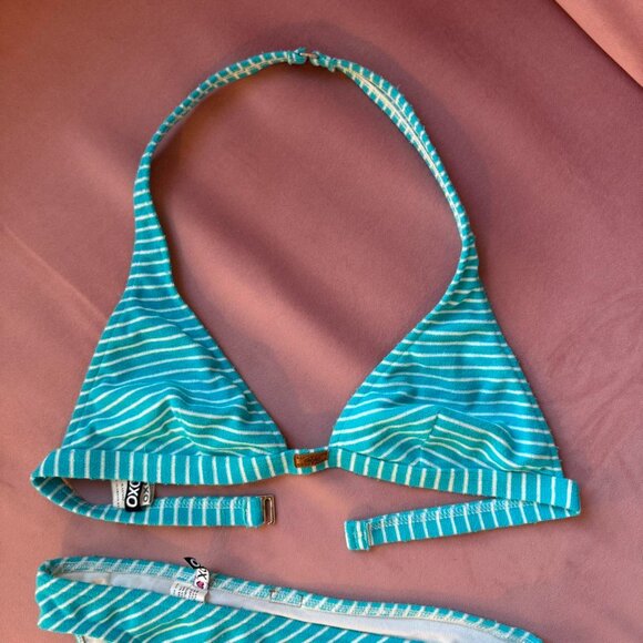 Y2K Terry Cloth Roxy Bathing Suit - Picture 4 of 5